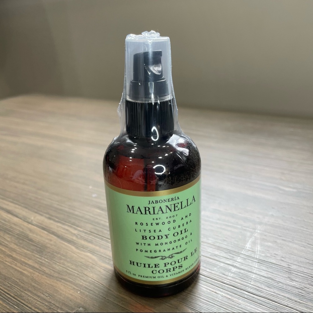 Jaboneria Marianella rosewood & litsea body oil